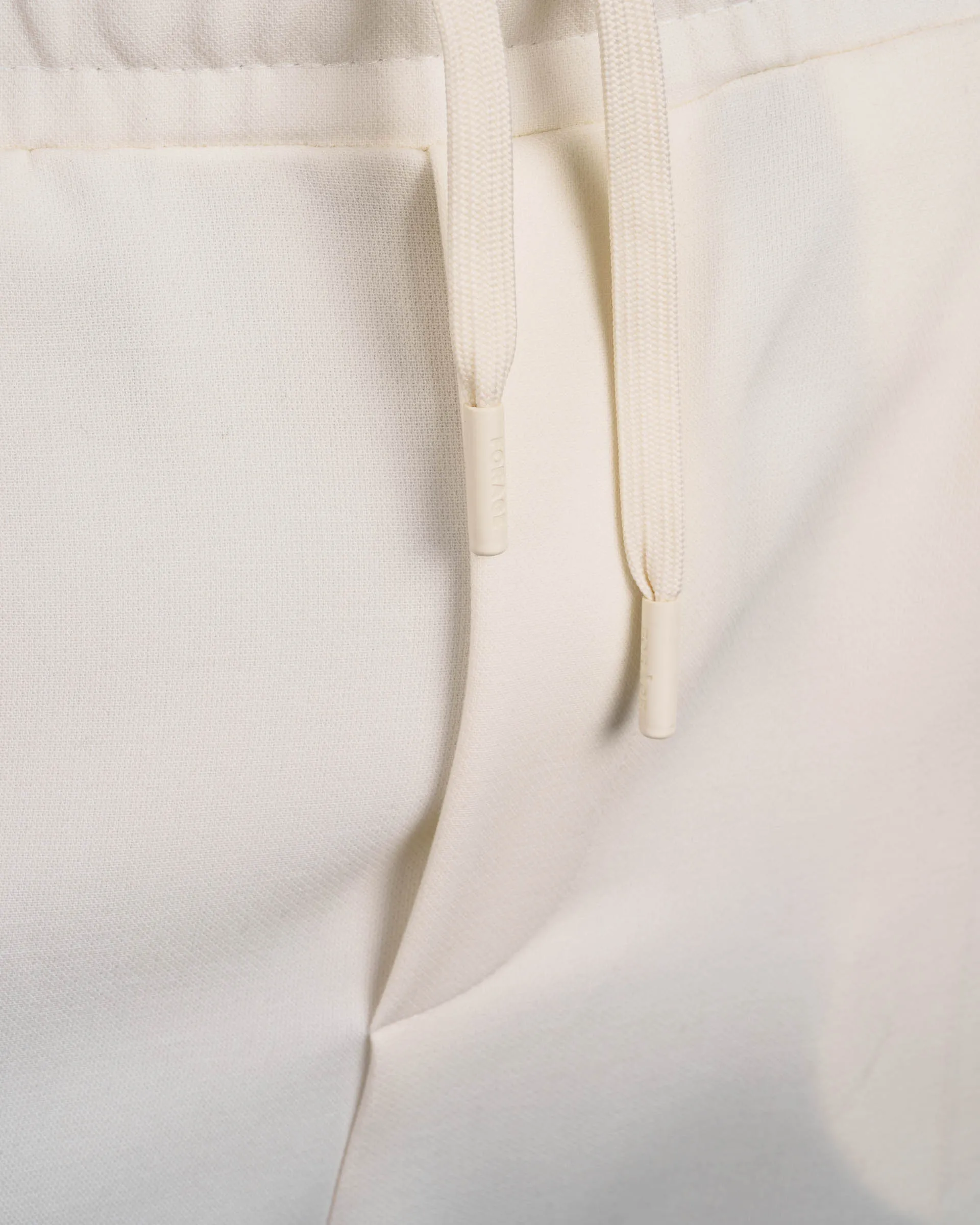 Slim Fit Pants (Off-White)