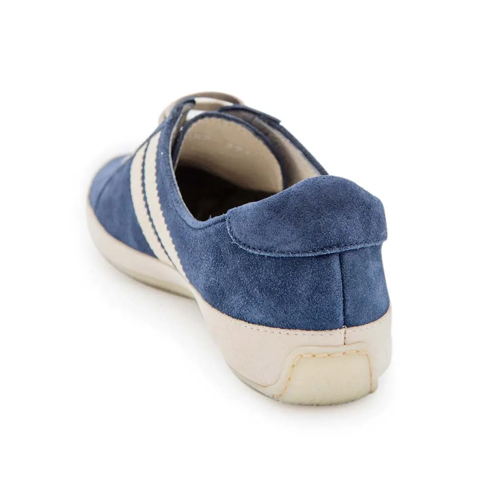 Slims - Navy Suede
