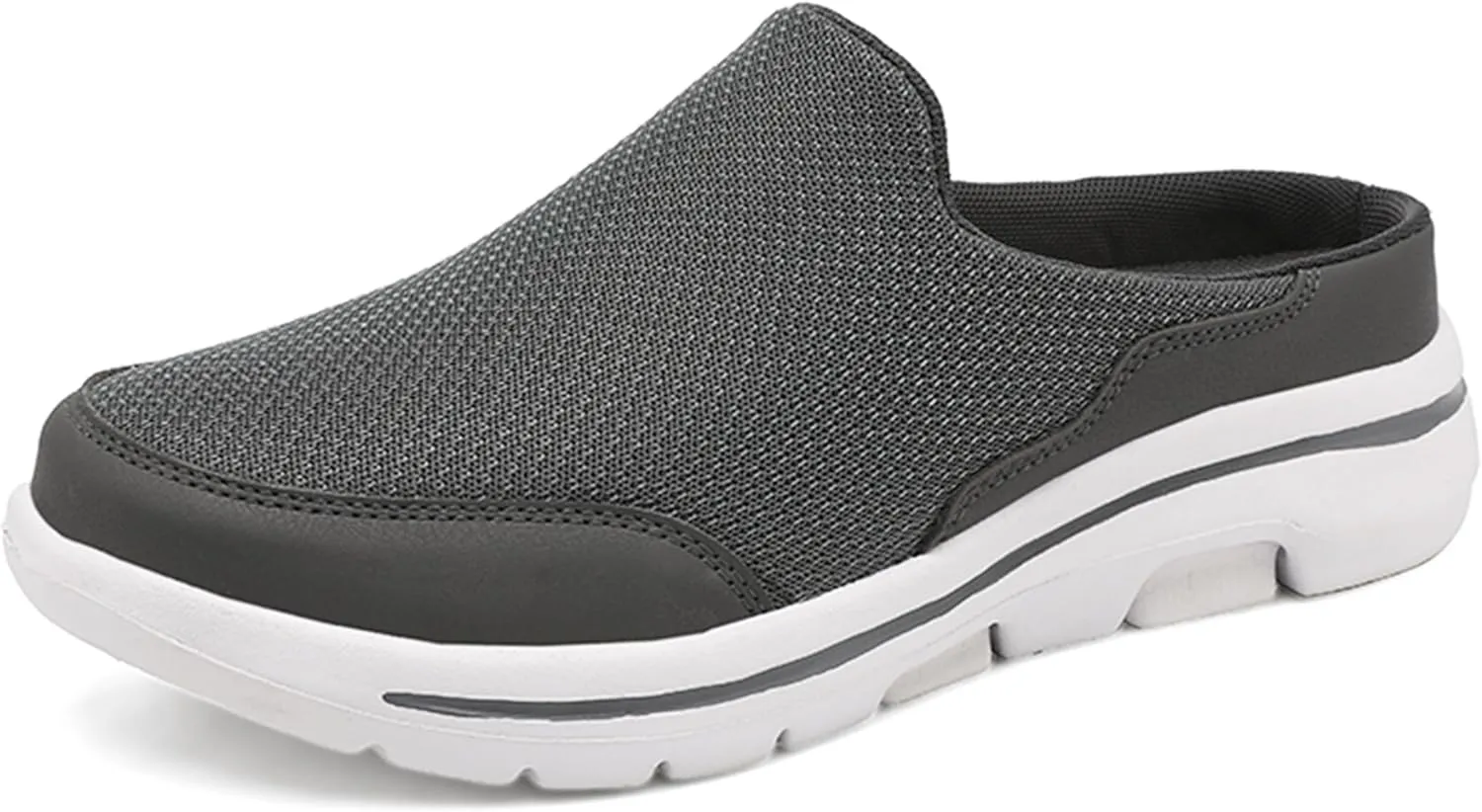 Slip On Mules & Clogs for Womens Mens Light Open Back Shoes Comfort Walking Shoes Breathable Slippers Closed Toe Slides