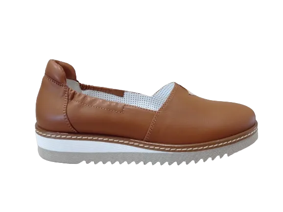 Slip- on Savana cuoio - OFFICINE VENETE