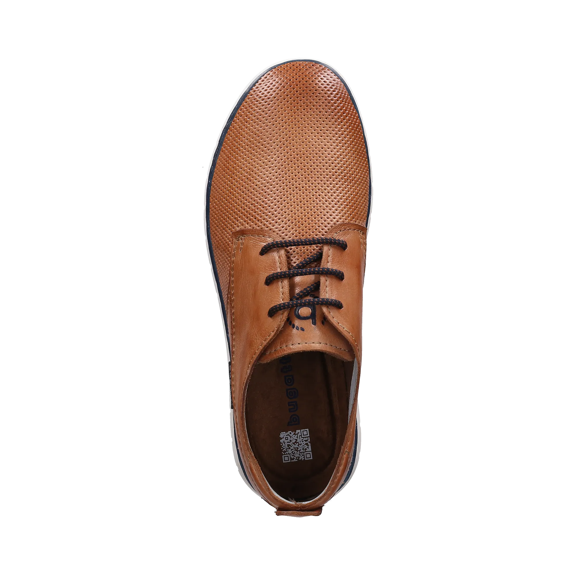 Sneaker cognac