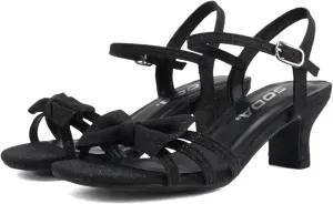 Soda Girly-2 Children's Girl's Open Toe Slingback Block High Heel Sandals