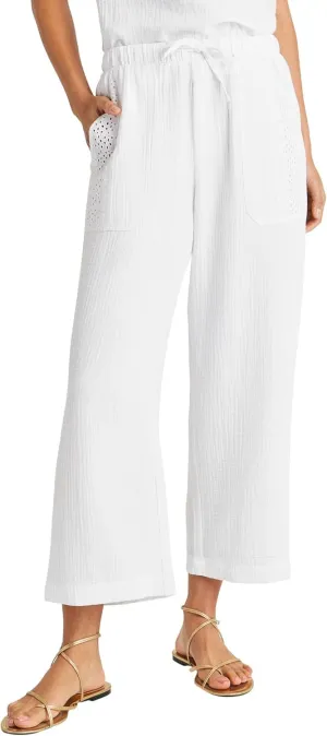 Splendid Women's Kit Eyelet Gauze Pant
