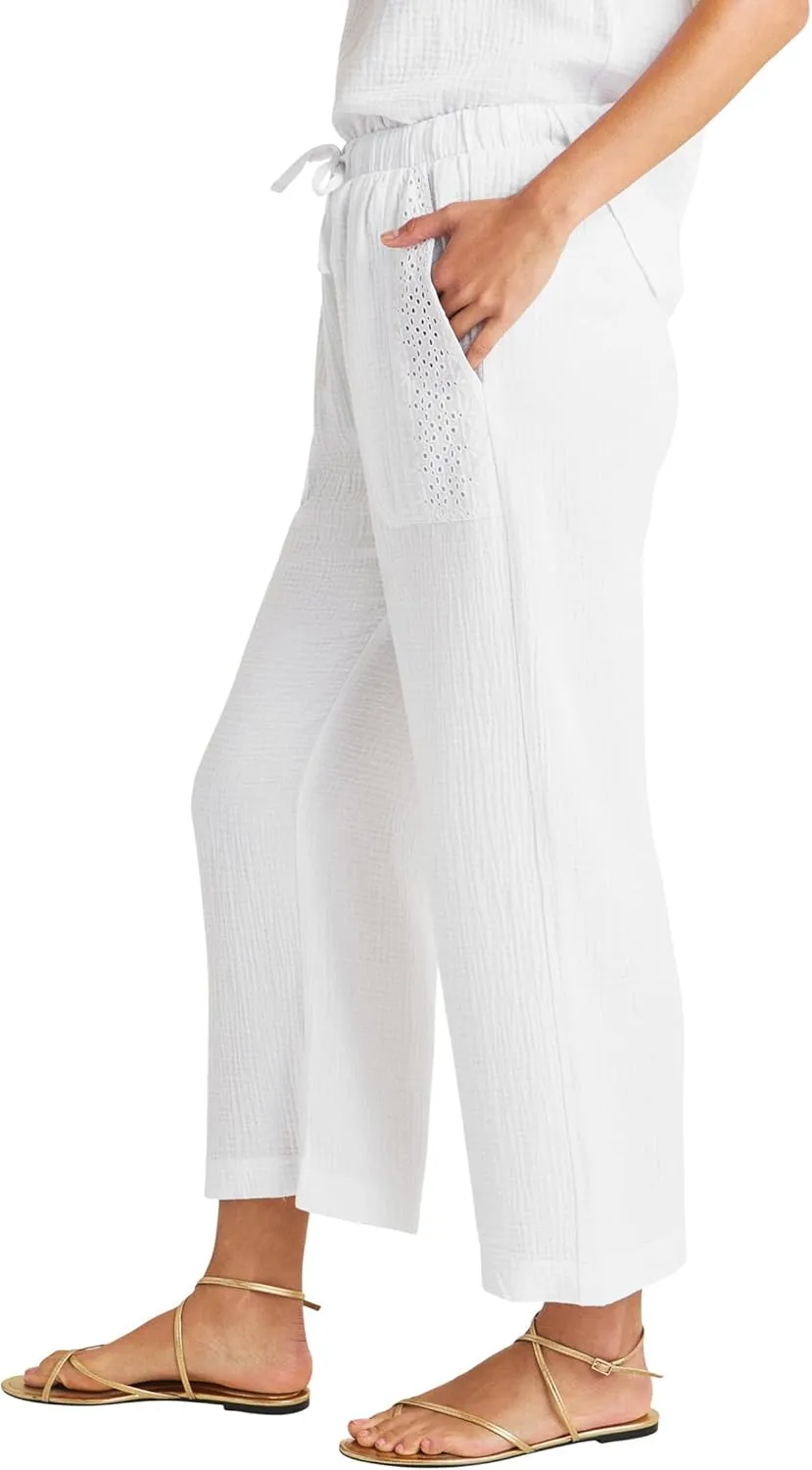 Splendid Women's Kit Eyelet Gauze Pant