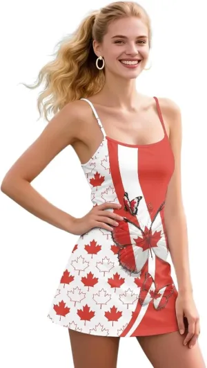 Sports Dress for Women Athletic Tennis Golf Dress with Built-in Shorts Perfect for Golf, Tennis, Gym