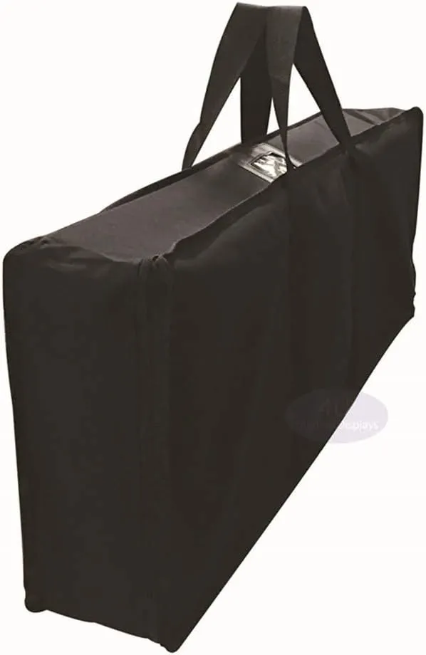 Sports Equipment Bag(33½"x12"x4") Large Waterproof Black mesh Advertising Rack Cloth Bag