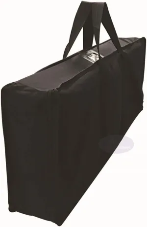 Sports Equipment Bag(33½"x12"x4") Large Waterproof Black mesh Advertising Rack Cloth Bag