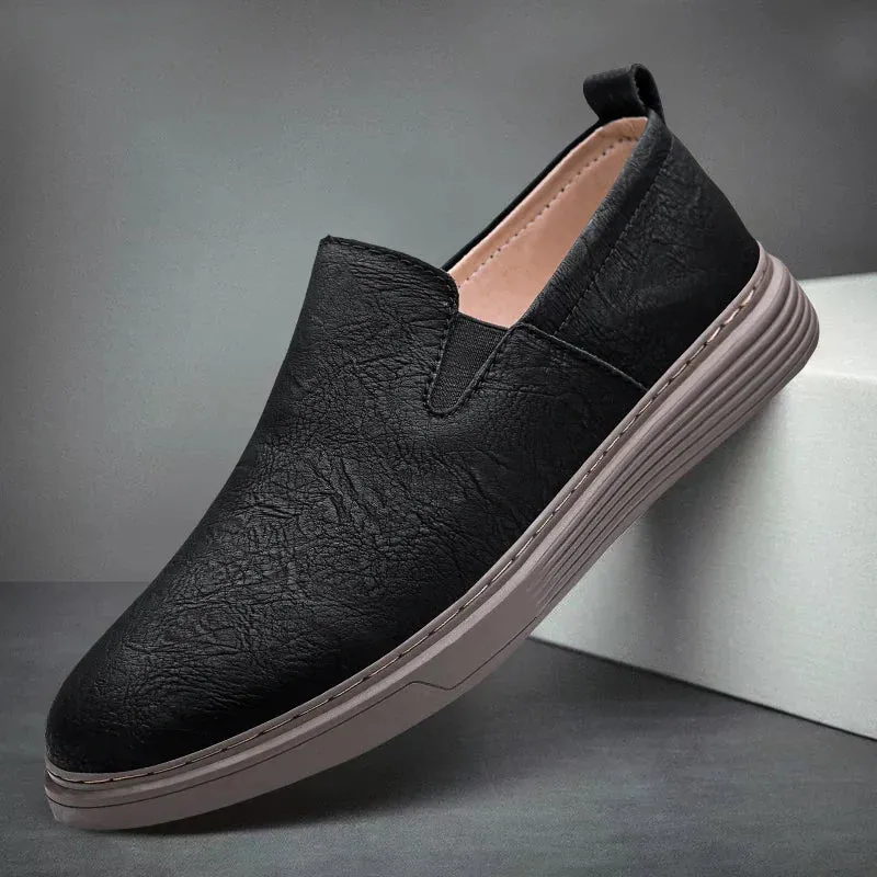 Stanley Elite Leather Slip-On Shoes