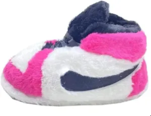 Stardust Gemstones Fluffy Warm Home Shoes for Men and Women Sneaker Slippers Comfy Kicks Winter Warm Plush Slippers Fleece Lined Sneakers Anti-skid Rubber Sole Fluffy Shoes