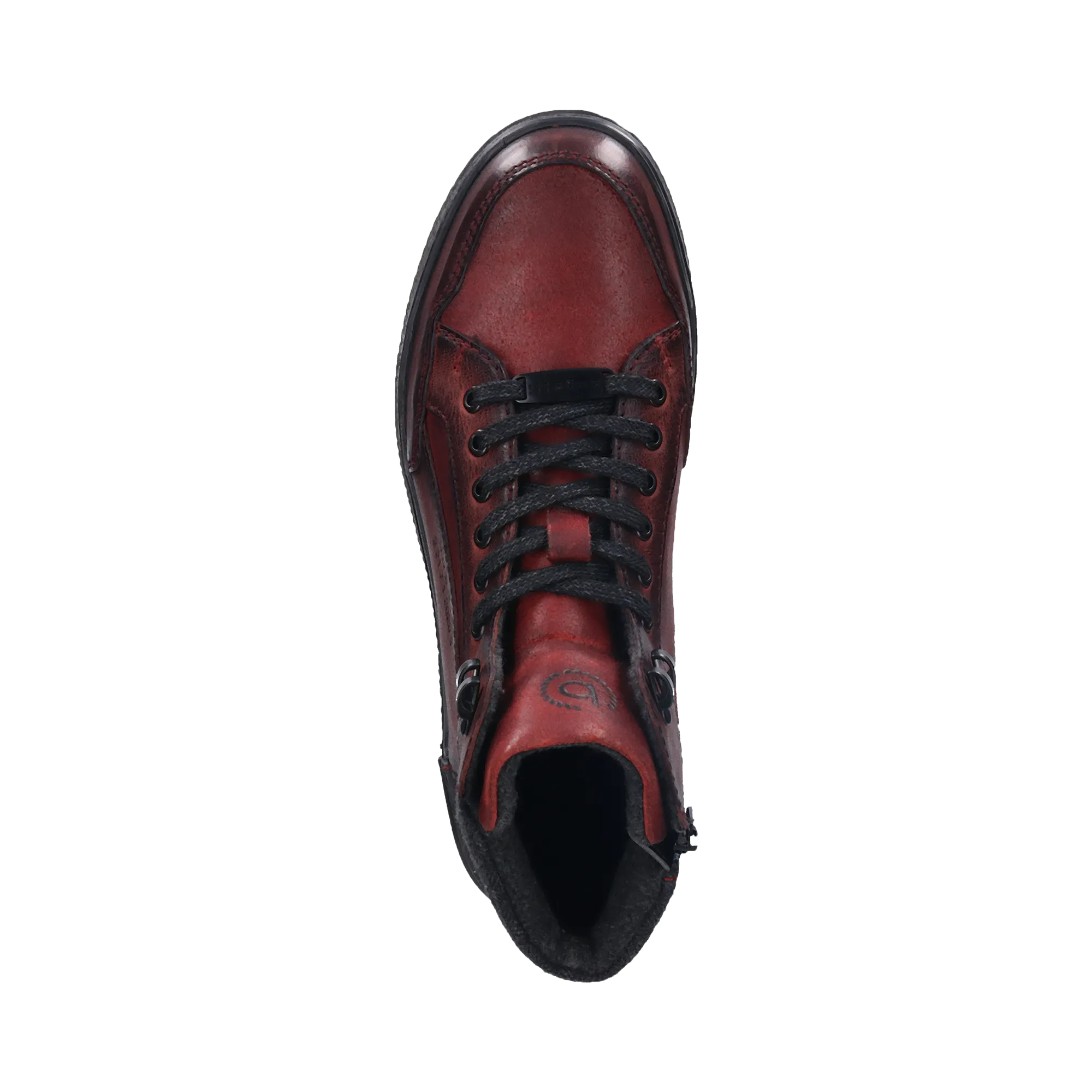 Stiefel dunkelrot