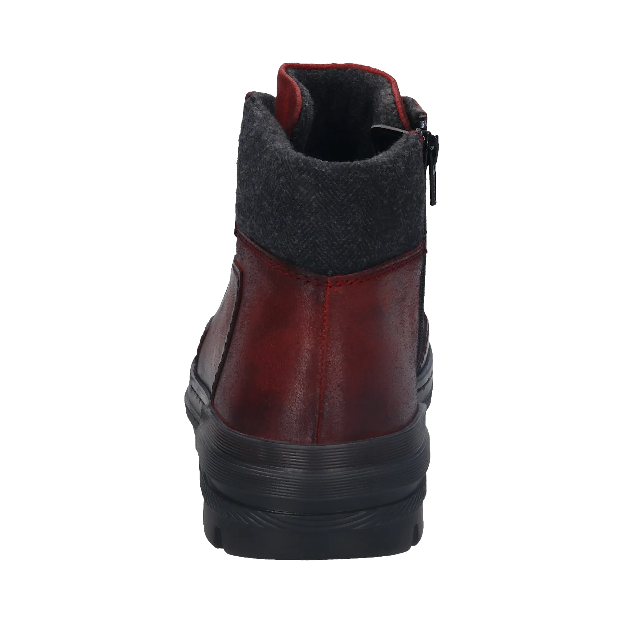 Stiefel dunkelrot