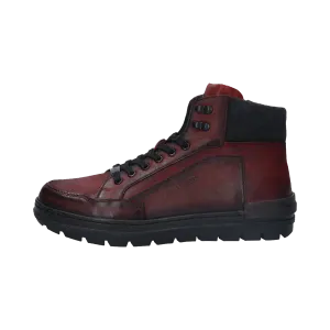 Stiefel dunkelrot