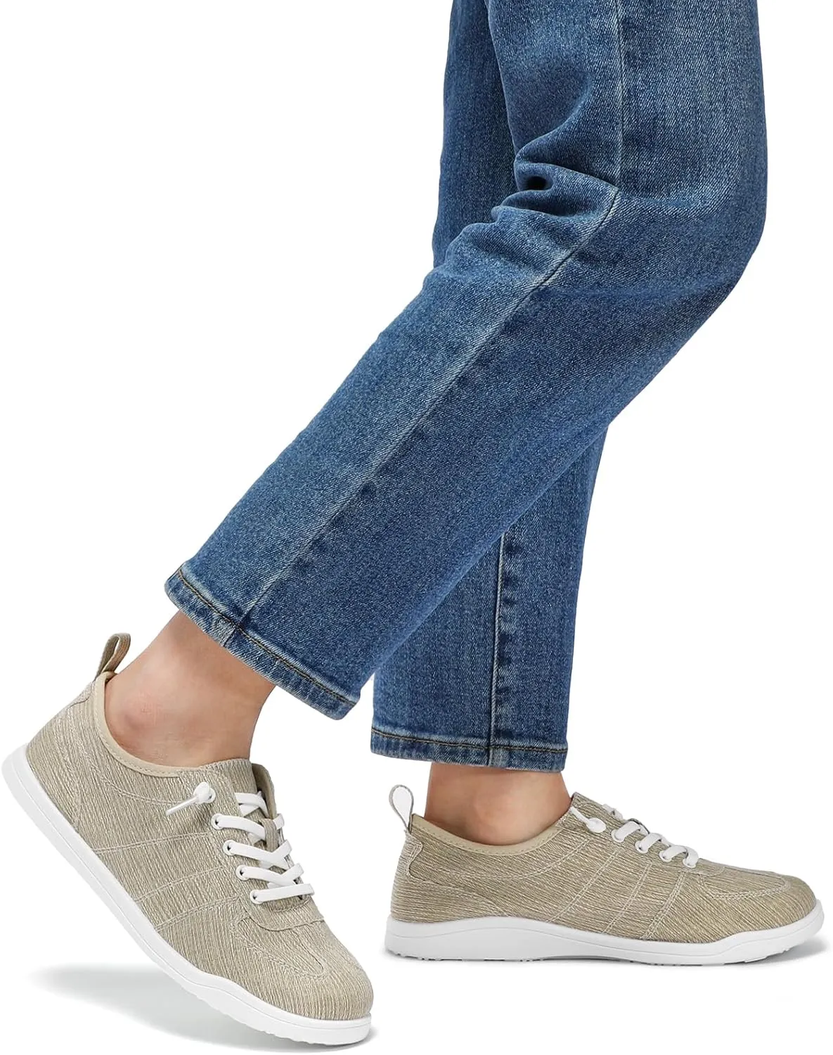 STQ Womens Slip On Shoes Orthopedic Walking Sneakers Casual Low Top Tennis Comfortable Classic