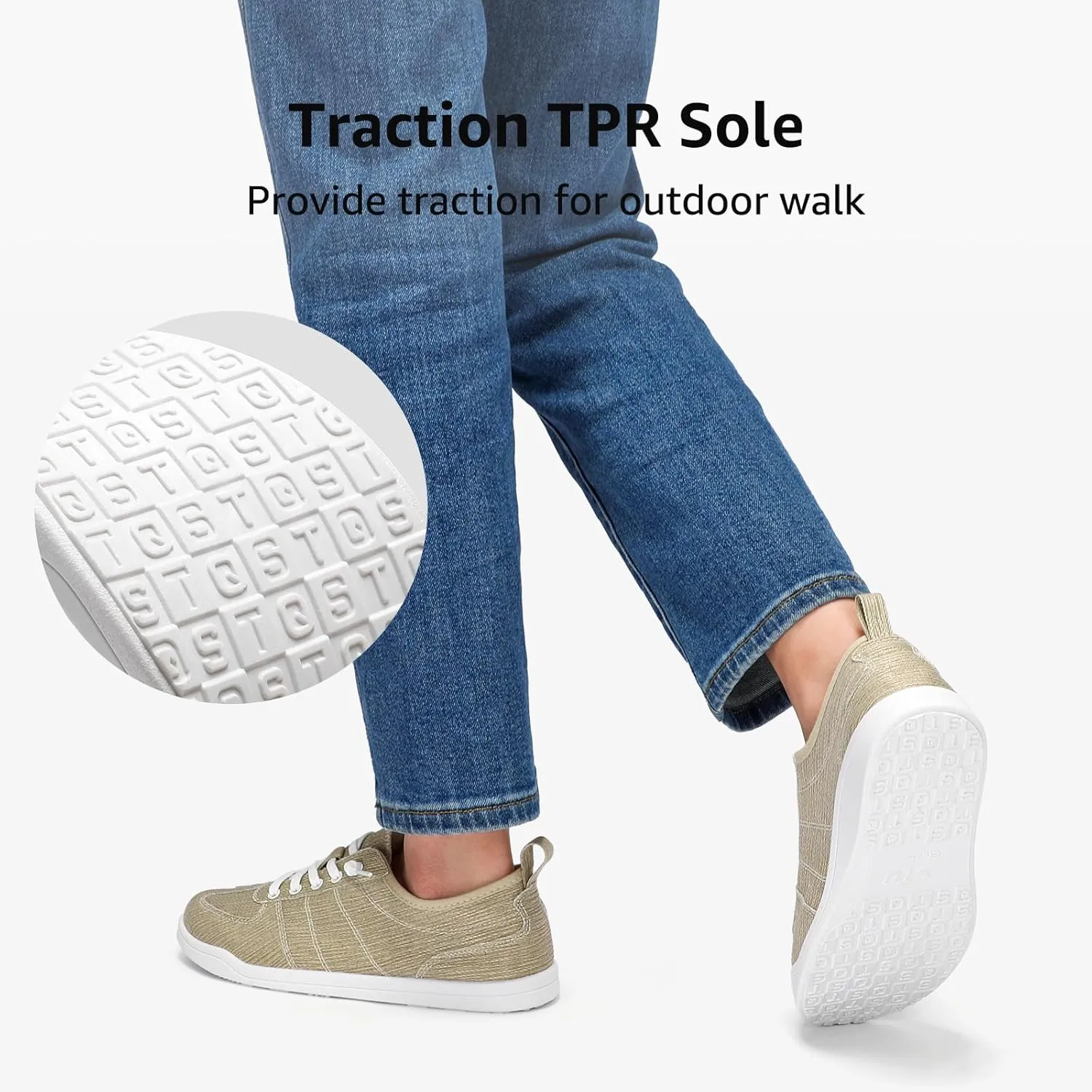 STQ Womens Slip On Shoes Orthopedic Walking Sneakers Casual Low Top Tennis Comfortable Classic