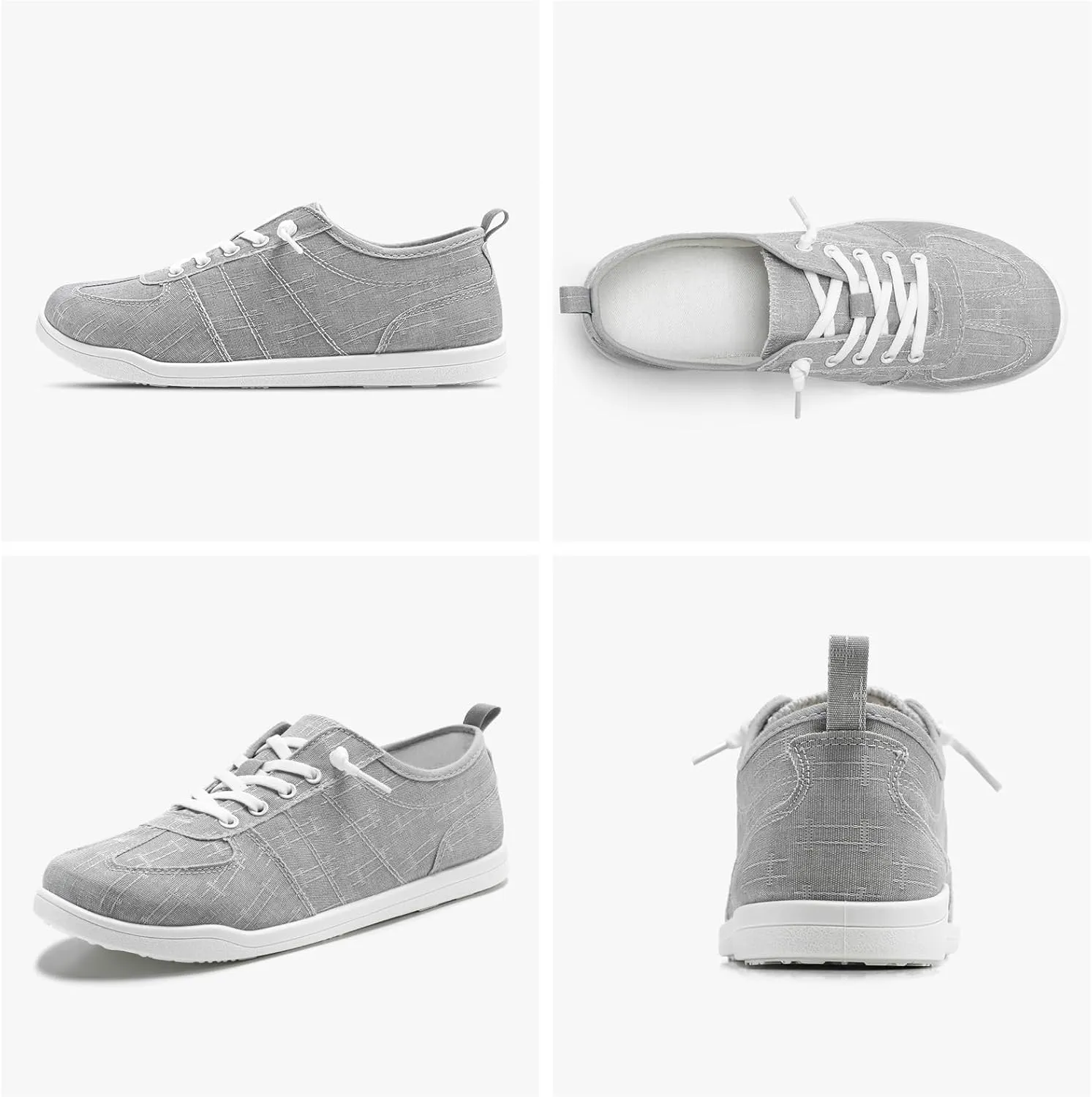 STQ Womens Slip On Shoes Orthopedic Walking Sneakers Casual Low Top Tennis Comfortable Classic