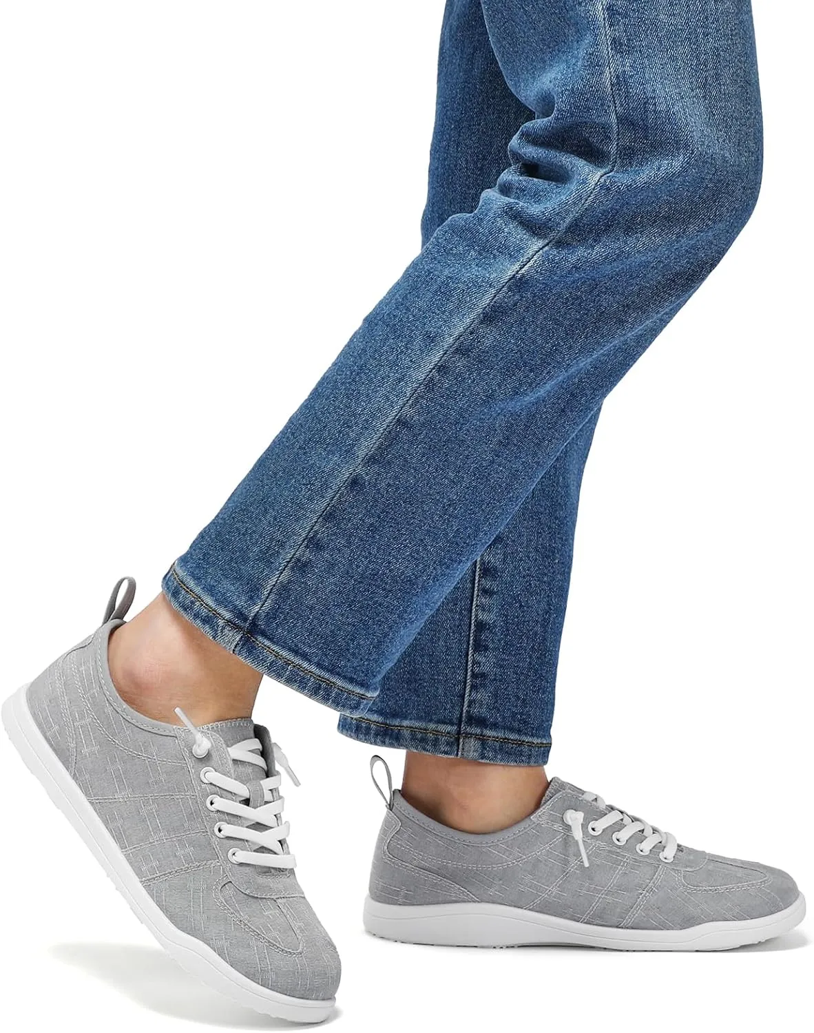 STQ Womens Slip On Shoes Orthopedic Walking Sneakers Casual Low Top Tennis Comfortable Classic
