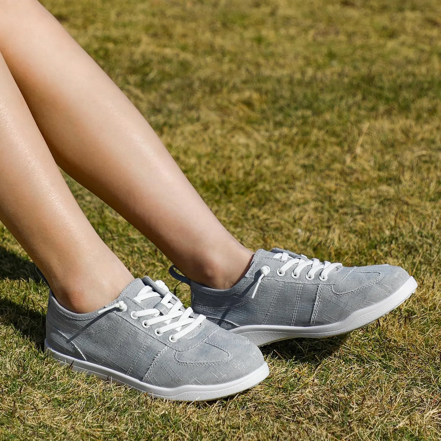 STQ Womens Slip On Shoes Orthopedic Walking Sneakers Casual Low Top Tennis Comfortable Classic