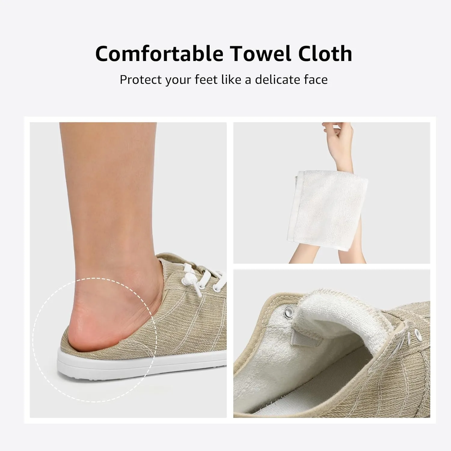 STQ Womens Slip On Shoes Orthopedic Walking Sneakers Casual Low Top Tennis Comfortable Classic