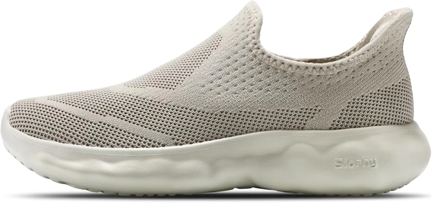 STQ Womens Slip on Sneakers Cloud-Like Sole Maternity Walking Shoes