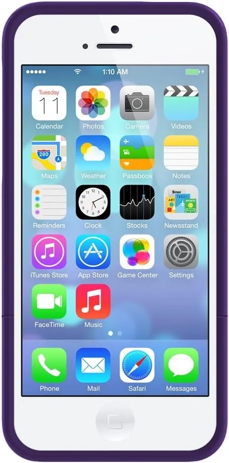 SURFACE Case for use with Apple iPhone 5c - Retail Packaging - Amethyst