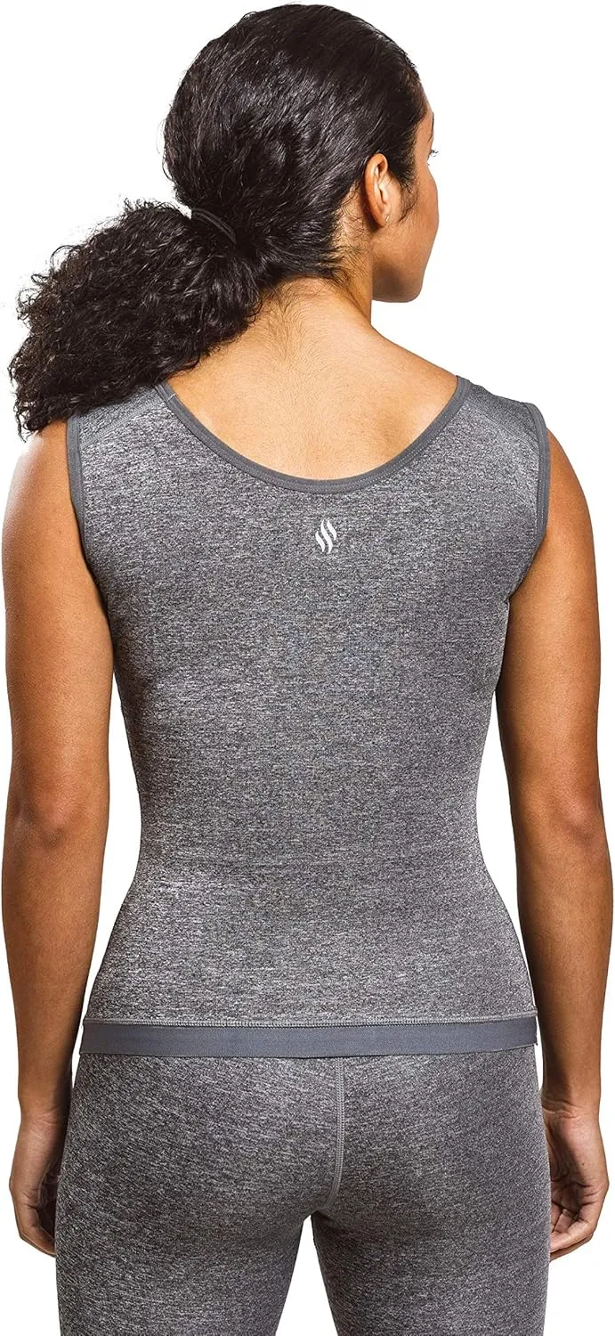 Sweat Shaper Premium Sauna Tank Top for Women, Slimming Sauna Shirt for Workouts
