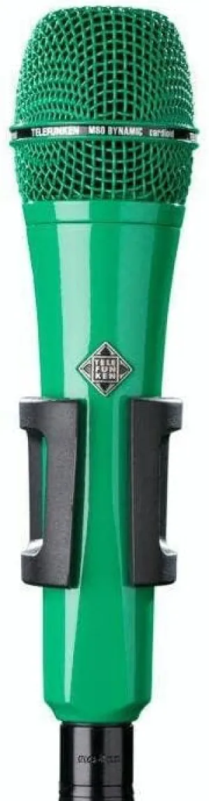 Telefunken USA Custom Shop M-80 Dynamic Handheld Microphone (Green)