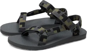 Teva Men's Original Universal Sandal, Retro Shapes Grey