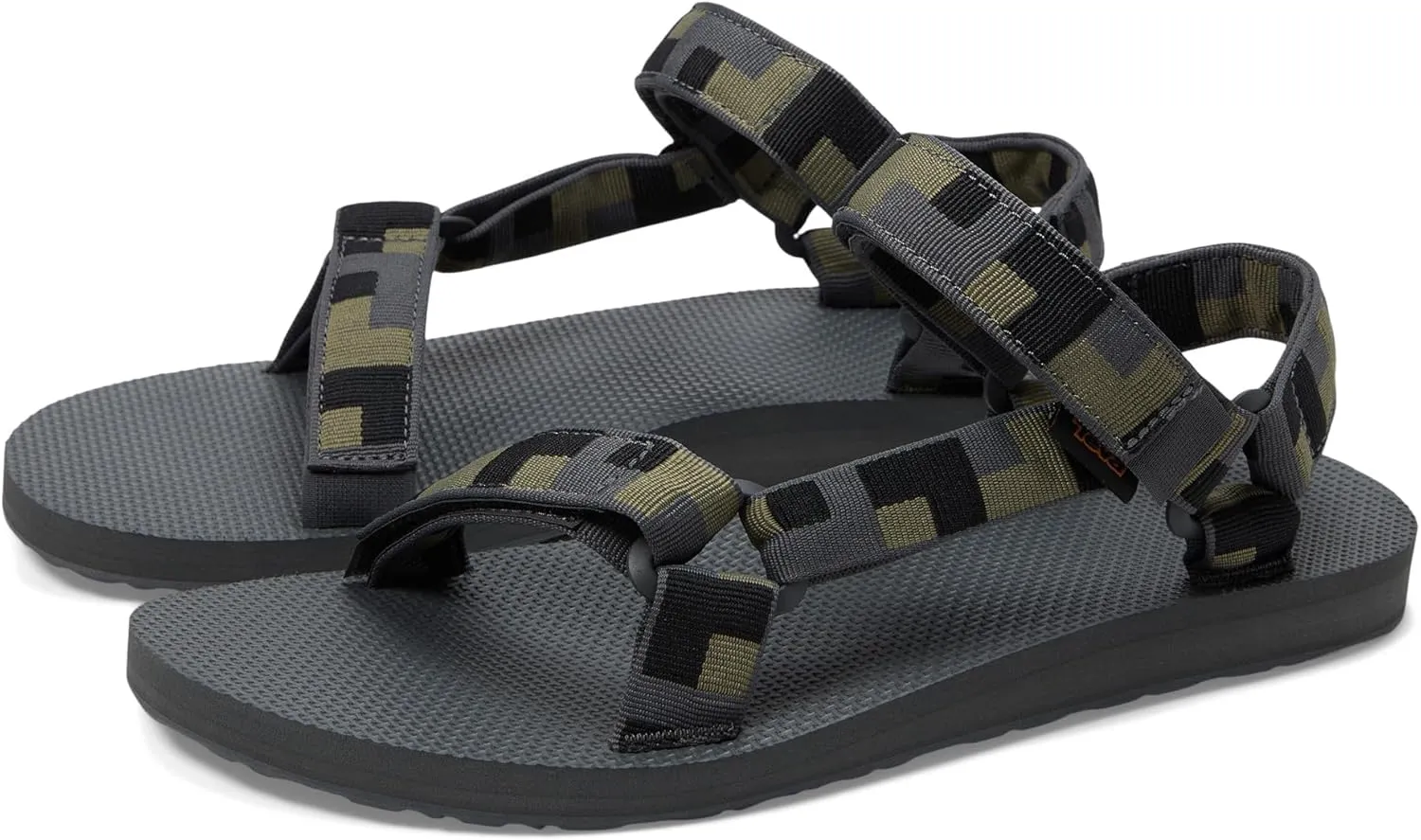 Teva Men's Original Universal Sandal, Retro Shapes Grey