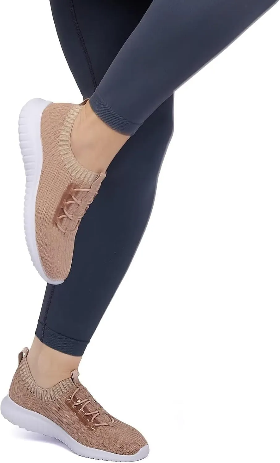 TIOSEBON Women's Slip On Walking Shoes Lightweight Casual Running Sneakers