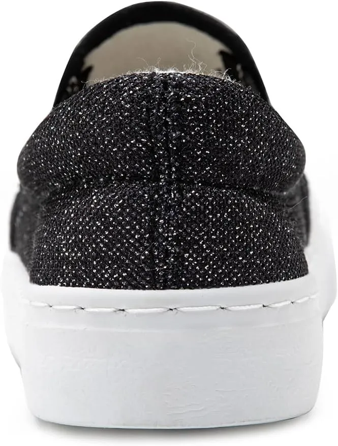 Toandon Toddler Girls Kids Sparkle Slip On Sneakers Loafers Age 2-10