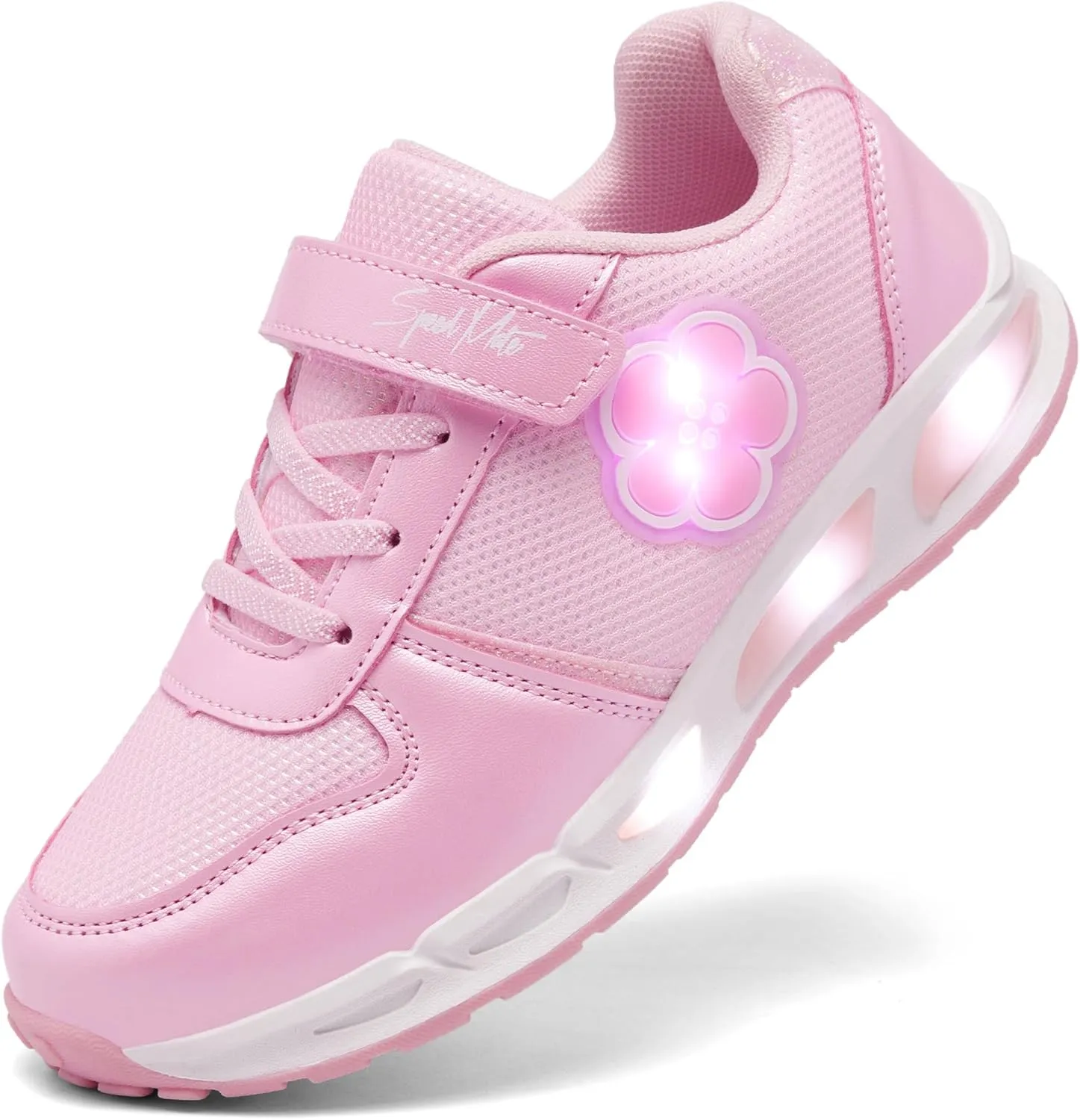Toddler Light Up Shoes Boys Girls Breathable LED Glowing Luminous Tennis Sneakers for Outdoor Sport(Little/Big Kid)