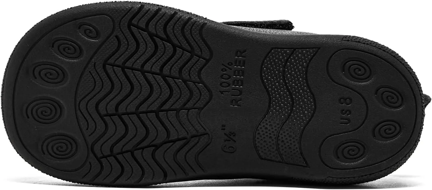 Toddler Shoes for Girls Walking Warm Soft Non-Slip High-Top Sneaker