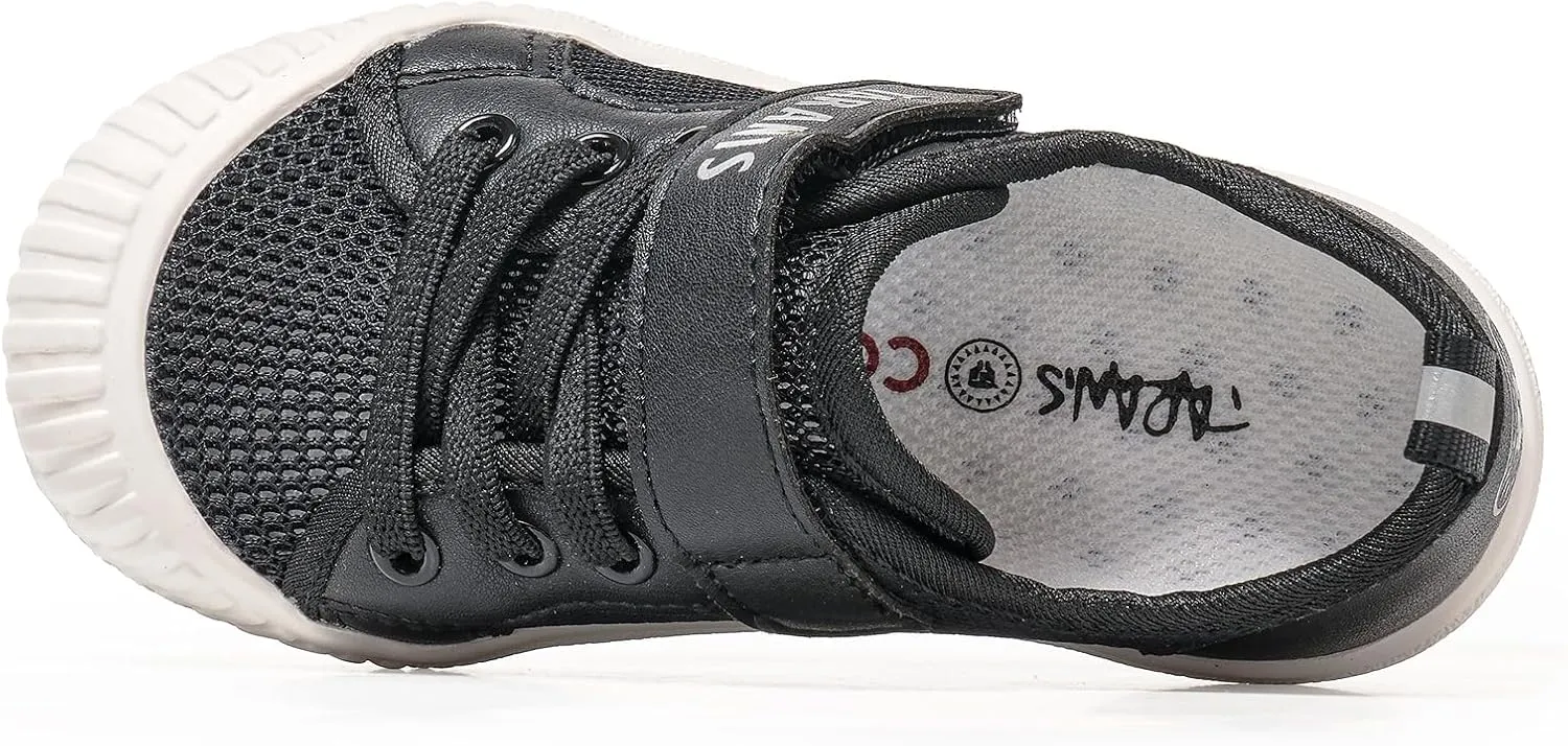 Toddler Shoes Mesh Canvas Slip On Sneakers Boys Girls Tennis Shoes for 18 Months-6 Years