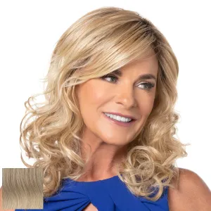 Toni Brattin Beachy Wave Wig - Shoulder Length Layered Waves & Airy Textured Ends - Heat-Friendly Synthetic Fiber Looks & Feels like Natural Hair - Adjustable & Comfortable (Light Blonde, Regular)