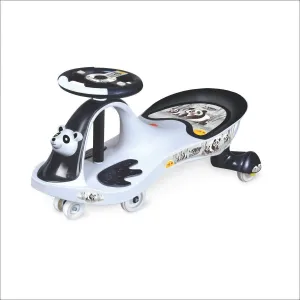 Toyzone Baby Panda Magic Car-50940, Ride-On Baby Car, Kids Push Car, Swing Car, Twister Ride On, Magic Toy Car, Kids Ride On, Push Rider, Steering Music & Lights, for Kids Age 2  Medium Multicolor