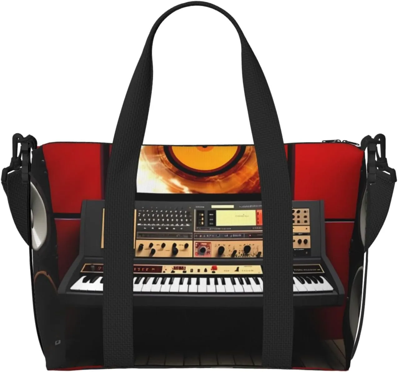 Travel Duffel Bags Personal Item Bag Carry on Luggage Bag Training Handbag Lightweight Waterproof Sports Gym Bag music studio Weekender Bag for Women Men