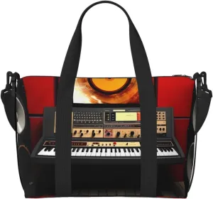 Travel Duffel Bags Personal Item Bag Carry on Luggage Bag Training Handbag Lightweight Waterproof Sports Gym Bag music studio Weekender Bag for Women Men