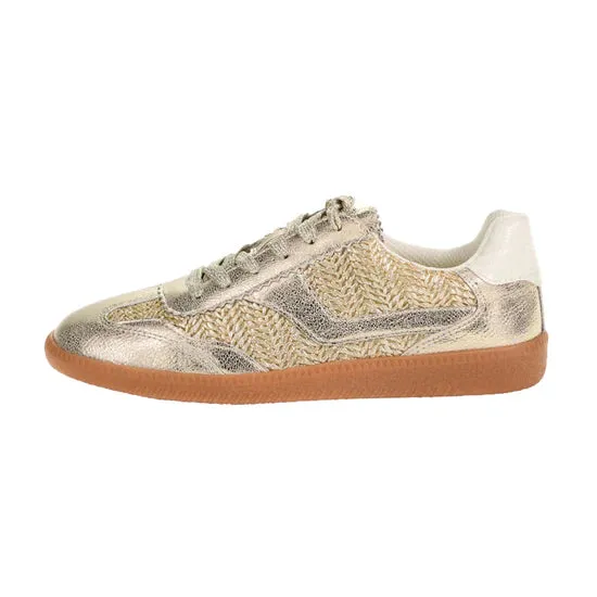 Tropics Sneaker in Gold