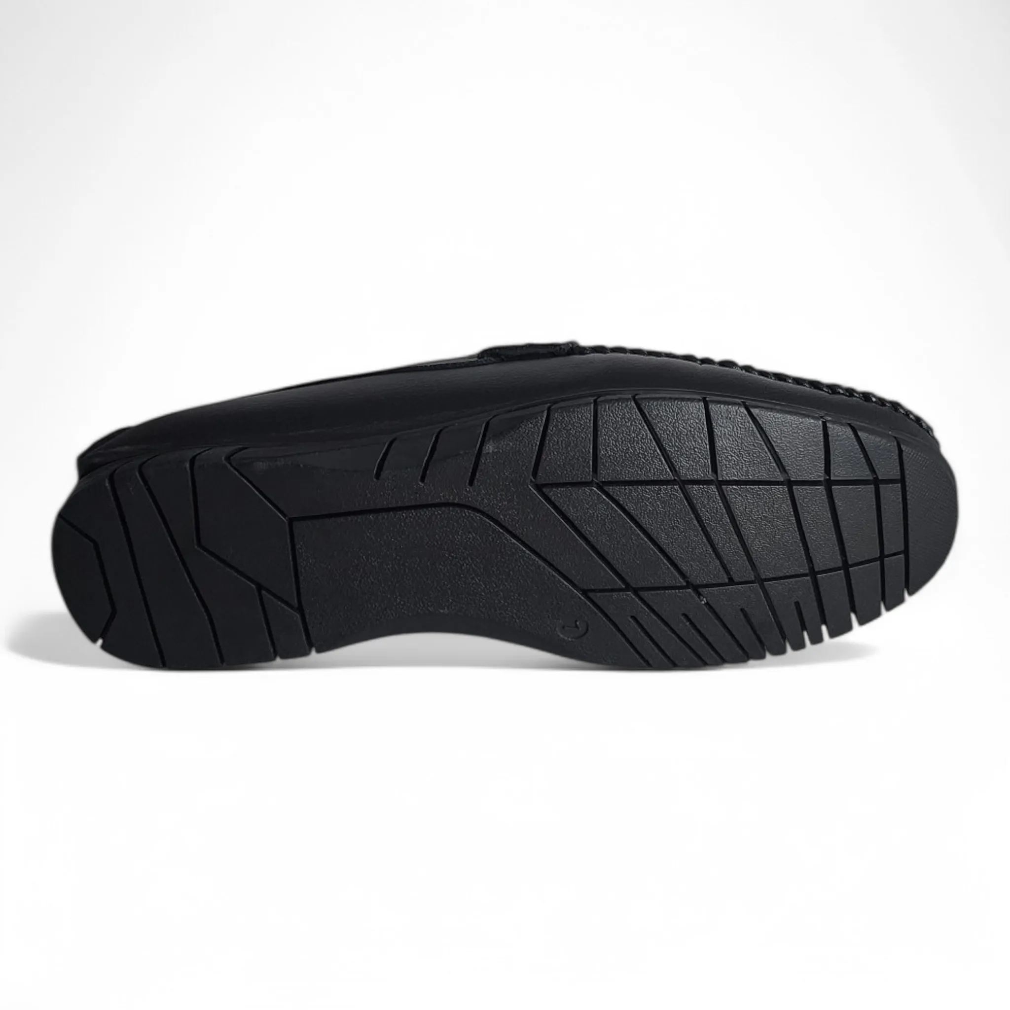 TRY IT 228 BLACK Men's Loafers Shoes