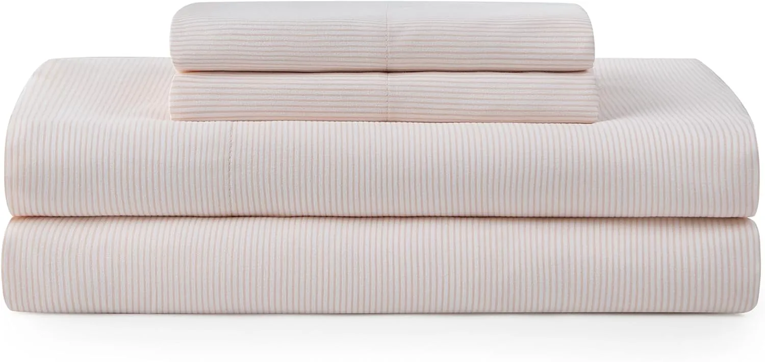 UGG Devon Yarn Dye Sheet Set – Ultra-Soft Microfiber Bedding with Timeless Solid Color Design, Luxurious and Cozy Sheets for a Stylish Bedroom Upgrade (King)