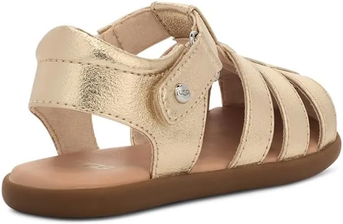 UGG Girl's Kolding Metallic Fisherman Sandal