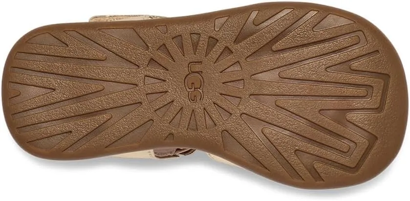 UGG Girl's Kolding Metallic Fisherman Sandal