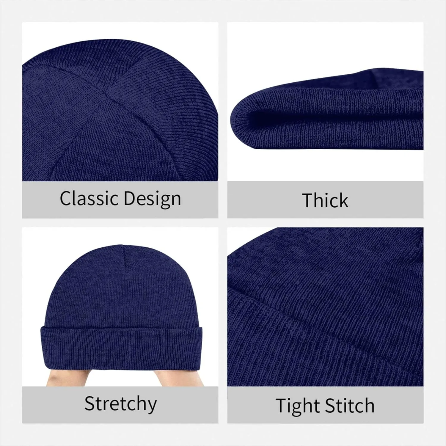 Union Pacific Railroad Adult Knitted Hat Beanie Winter Warm Skull Hat - Men Women Black