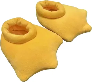 Unisex Novelty Cute Animal Feet Slippers Indoor House Plush Slippers Funny Christmas Halloween Gifts - One Size Fits Most