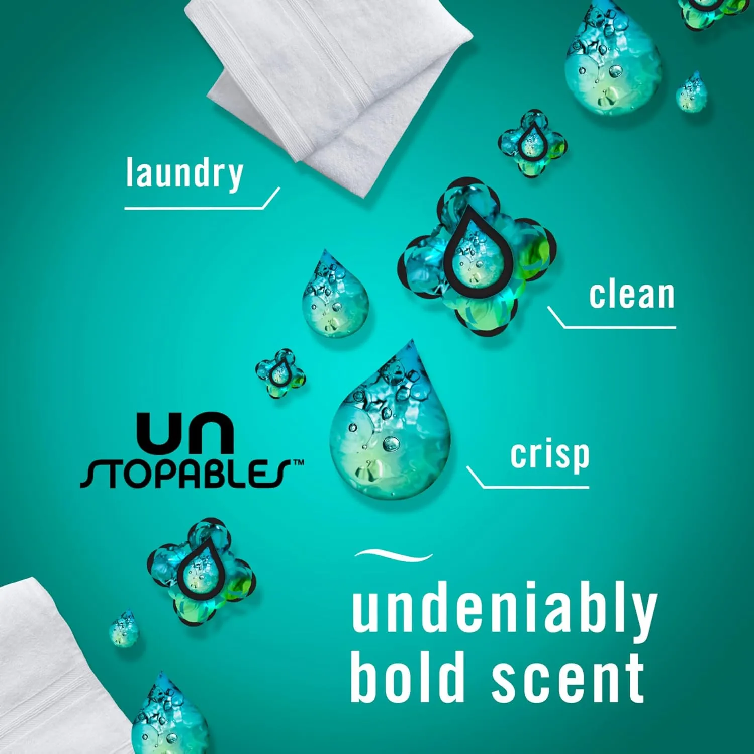 Unstopables Touch Fabric Spray and Odor Fighter, Fresh & Breeze, 16.9 oz, Pack of 2