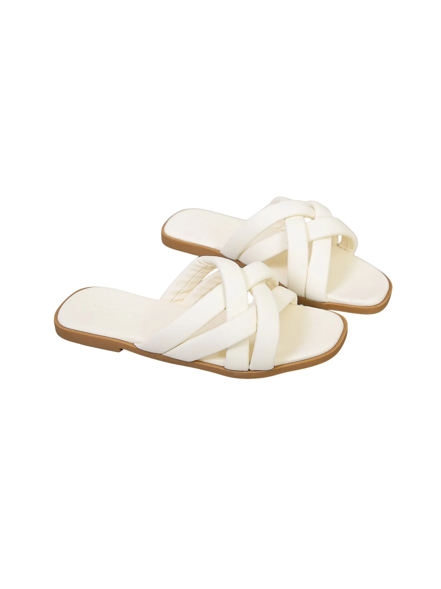 Urban Airy Flat Slides-Purple