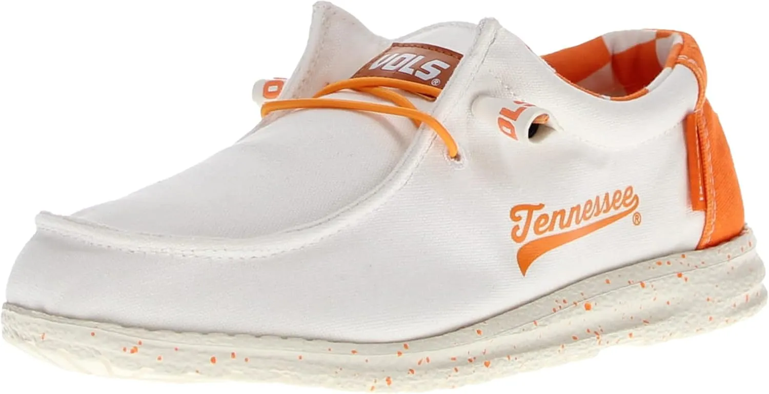 Vaccari Women's Kate NCAA Slip-On Canvas Loafers | Comfortable & Light-Weight Casual Shoes