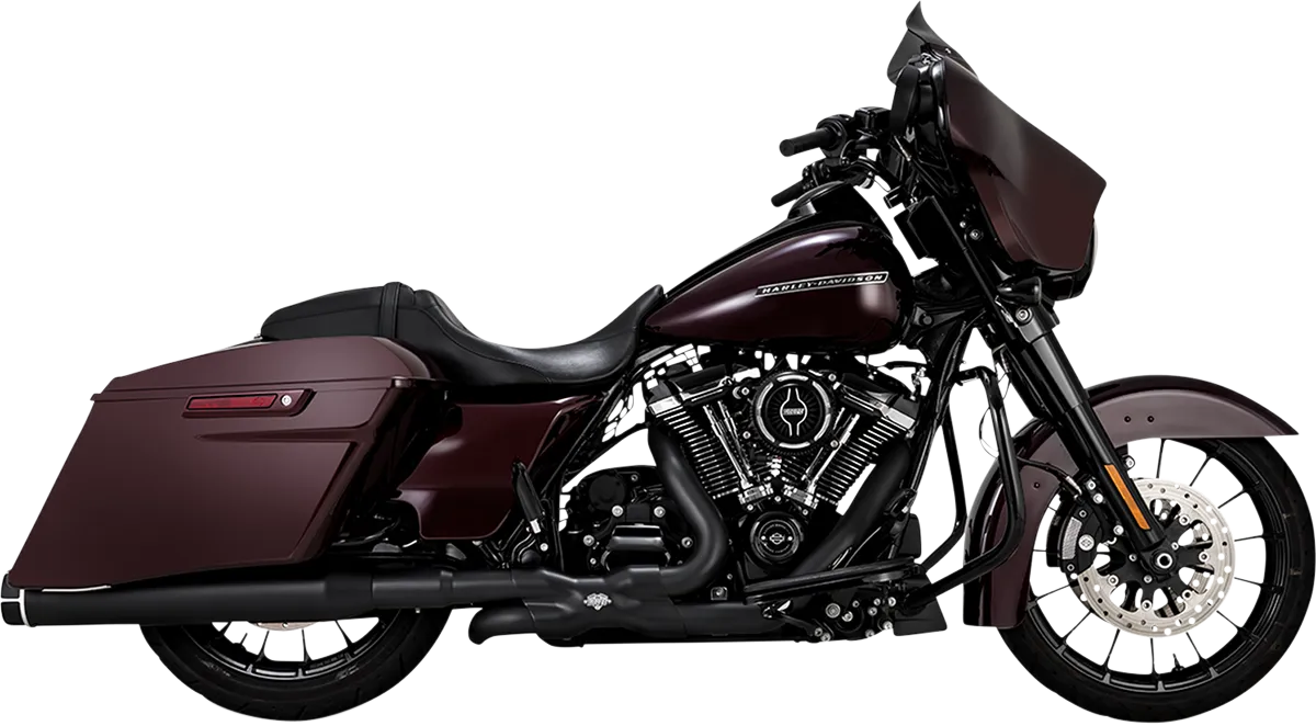 VANCE & HINES 4.5" Torquer Mufflers for FL - Machine Cut 46676