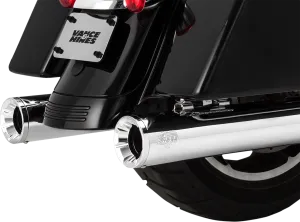 VANCE & HINES 4" Eliminator Mufflers - Chrome 16714