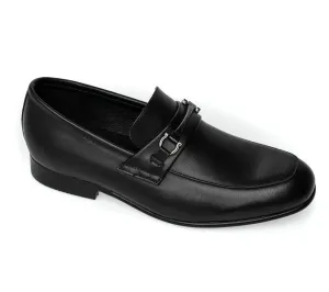 VENETTINI ACE49 BLACK BOYS SLIP ON LOAFER
